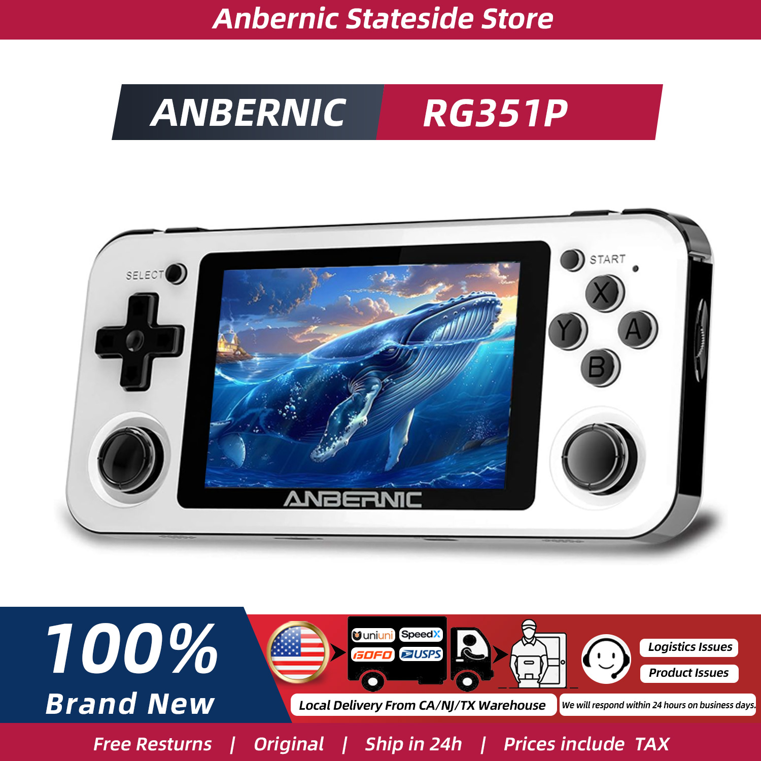 Gaming Console Ayaneo - ANBERNIC RG351P Handheld Retro Game Console