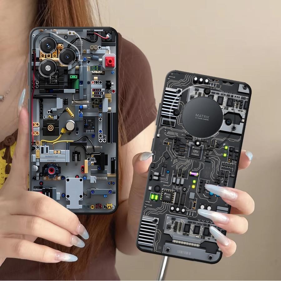 Gaming Console X7 - Purple Gaming Console Funda Phone Cover