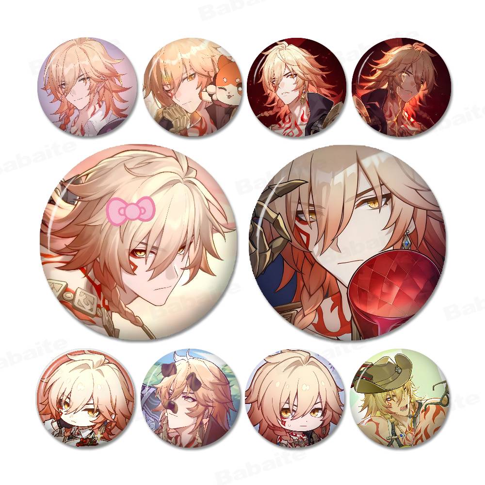 Gaming Console Buttons - Honkai Star Rail Mydei New Brooches