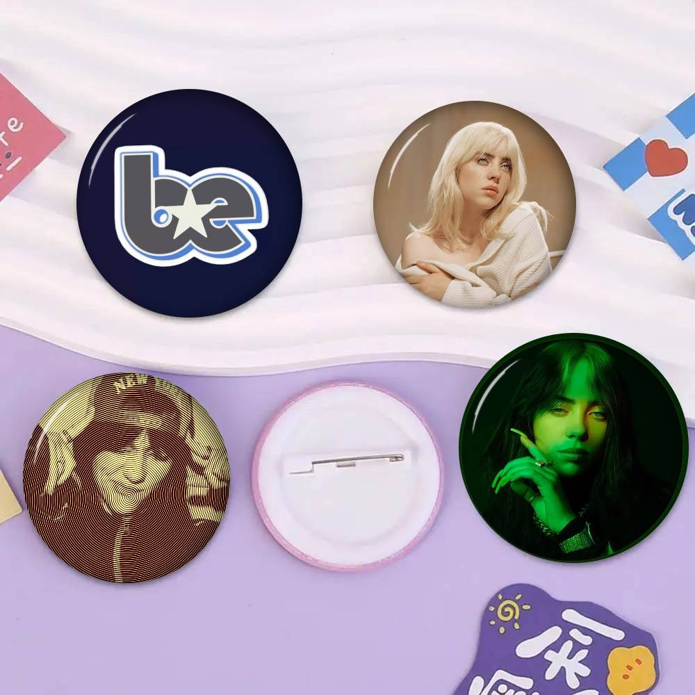 Gaming Console Buttons - Singer Billie Eilish Cartoon Soft Button