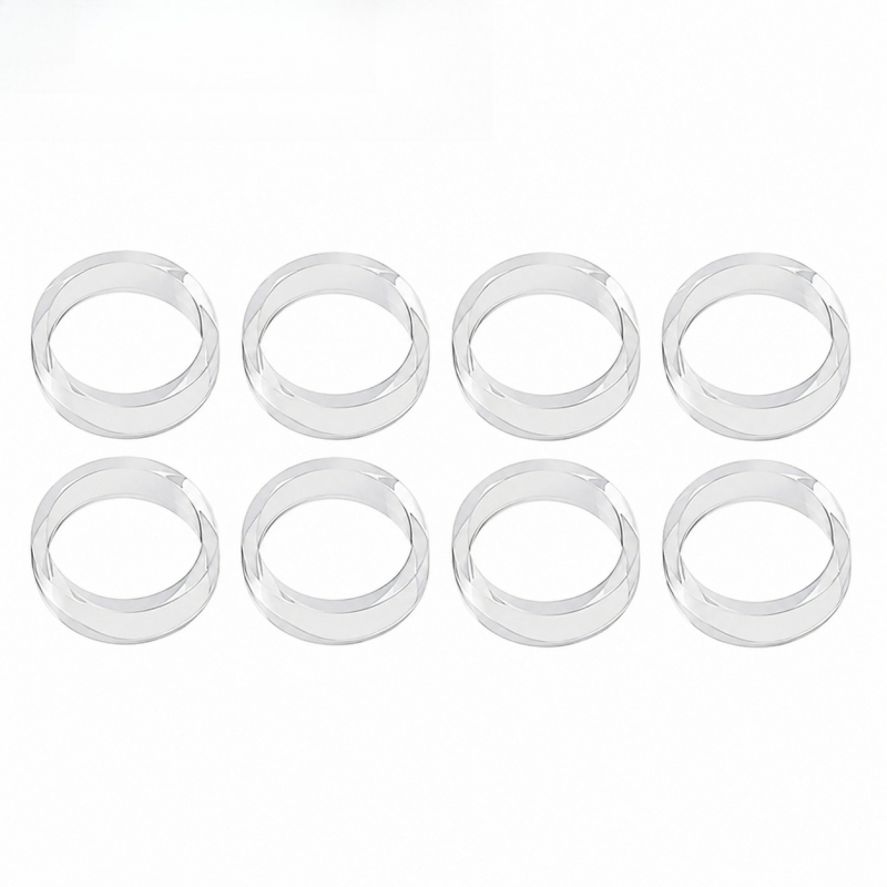 Gaming Console Buttons - 8Pcs Elastic Silicone Joystick Rings Fit