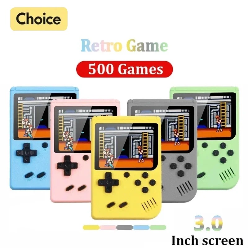 Gaming Console Under 500 - Retro Portable Mini Handheld Video Game