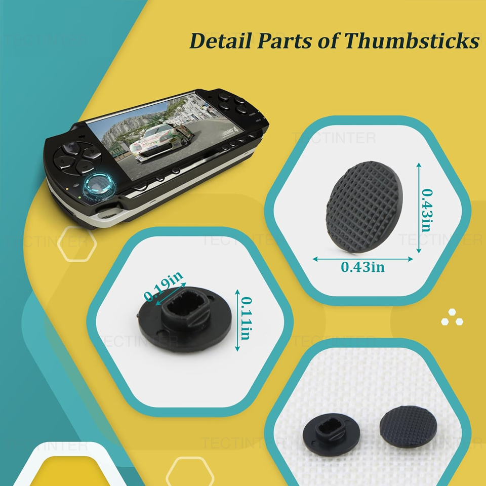 For PSP 1000 Console 3D Analog - Gaming Console Buttons recension och pris