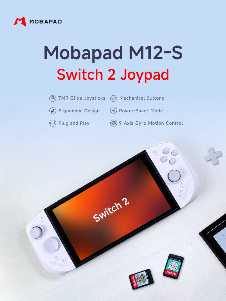 MOBAPAD M12 S Joycon Gaming Co - Gaming Console Buttons recension och pris