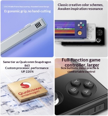 AYANEO Pocket MICRO 2 Retro Ho - Gaming Console Ayaneo recension och pris