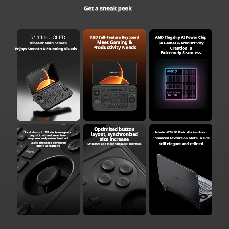 Ayaneo Flip 1s Ds 7 Inch High  - Gaming Console Ayaneo recension och pris