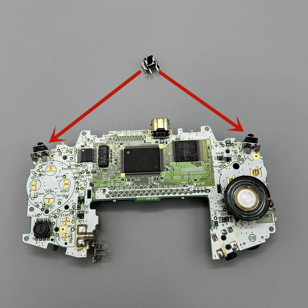 For GBA Game Console Mainboard - Gaming Console Buttons recension och pris