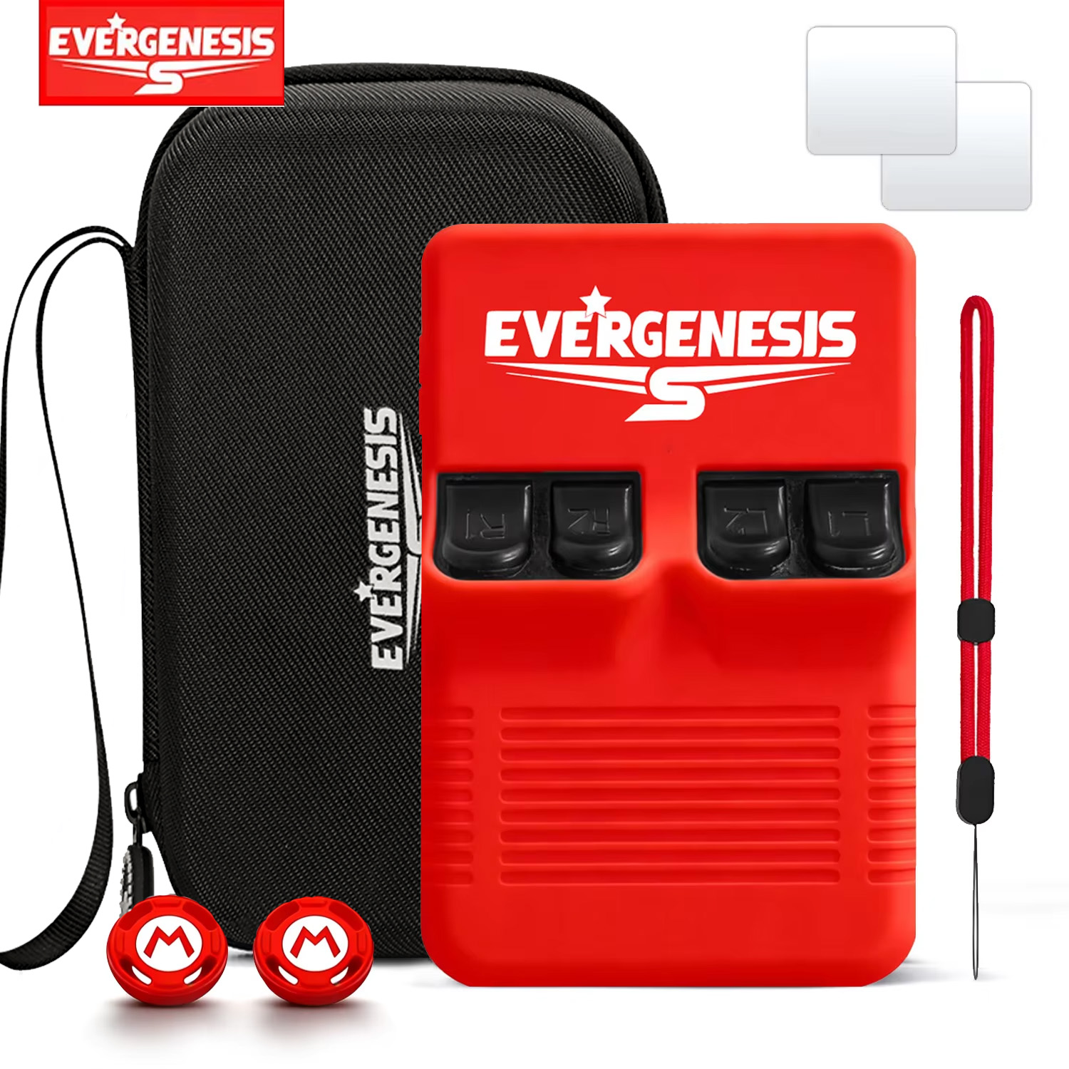 R36S Protective Case Set for R - Gaming Console Bag recension och pris