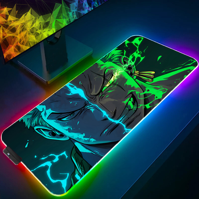 ONE PIECE Zoro Mouse Pad RGB G - Pad Gaming Console recension och pris