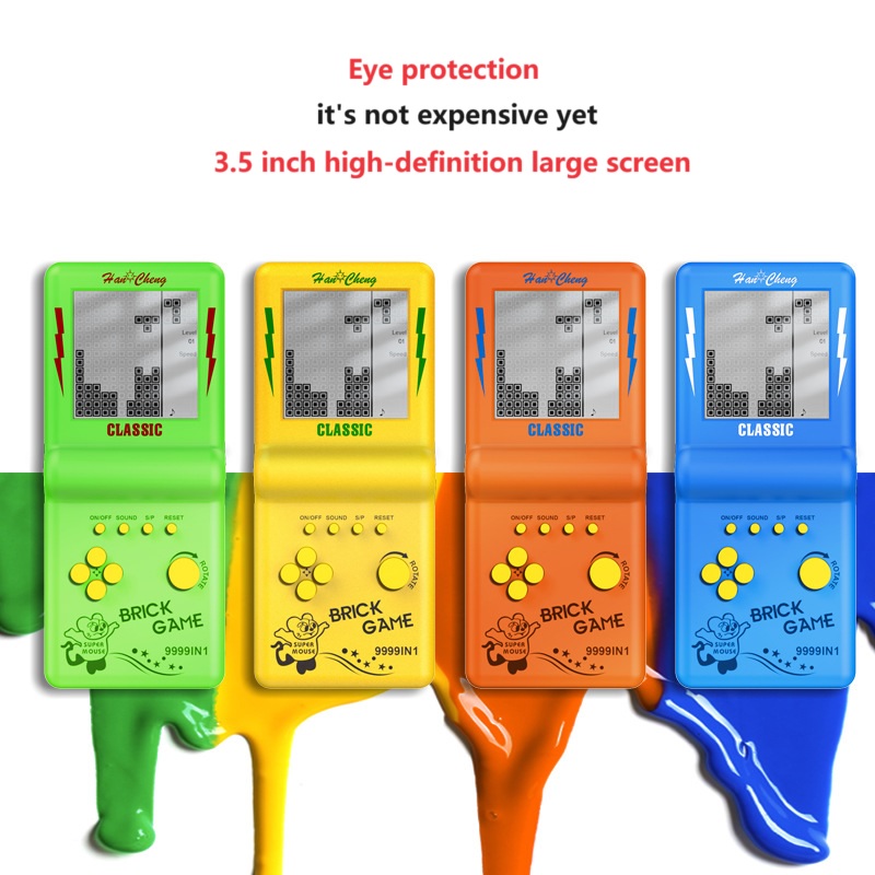 Russian Blocks Game Portable H - Gaming Console 6 Year Old recension och pris