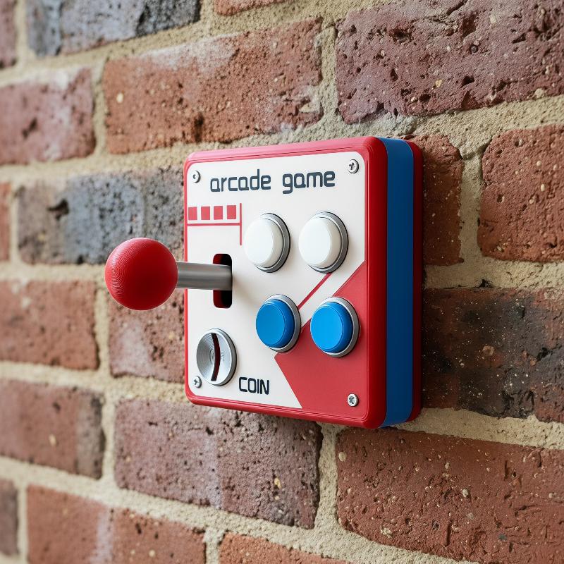 Retro Arcade Game Button Switc - Gaming Console Buttons recension och pris