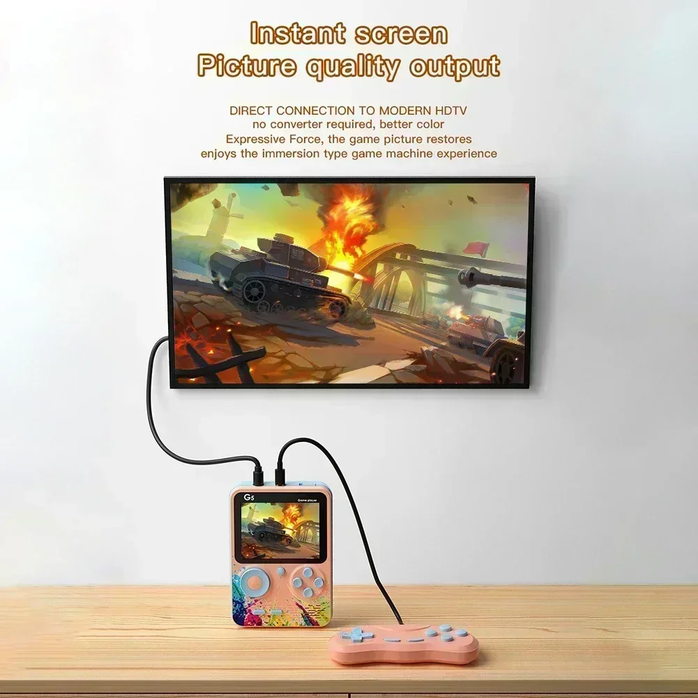 G5 Retro Handheld Game Console - Gaming Console Under 500 recension och pris