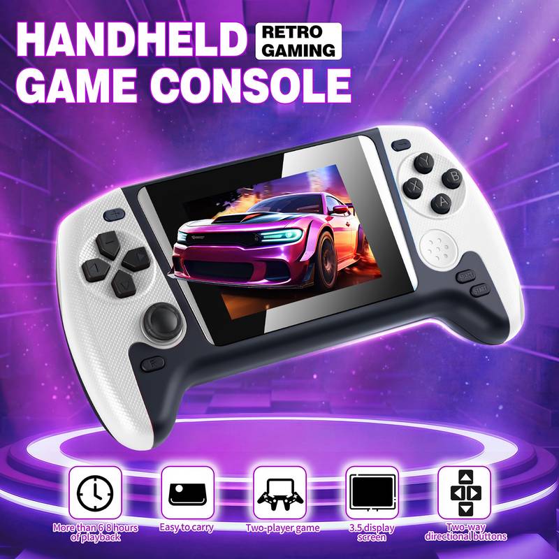 Handheld Game Console, Single  - Gaming Console Under 500 recension och pris