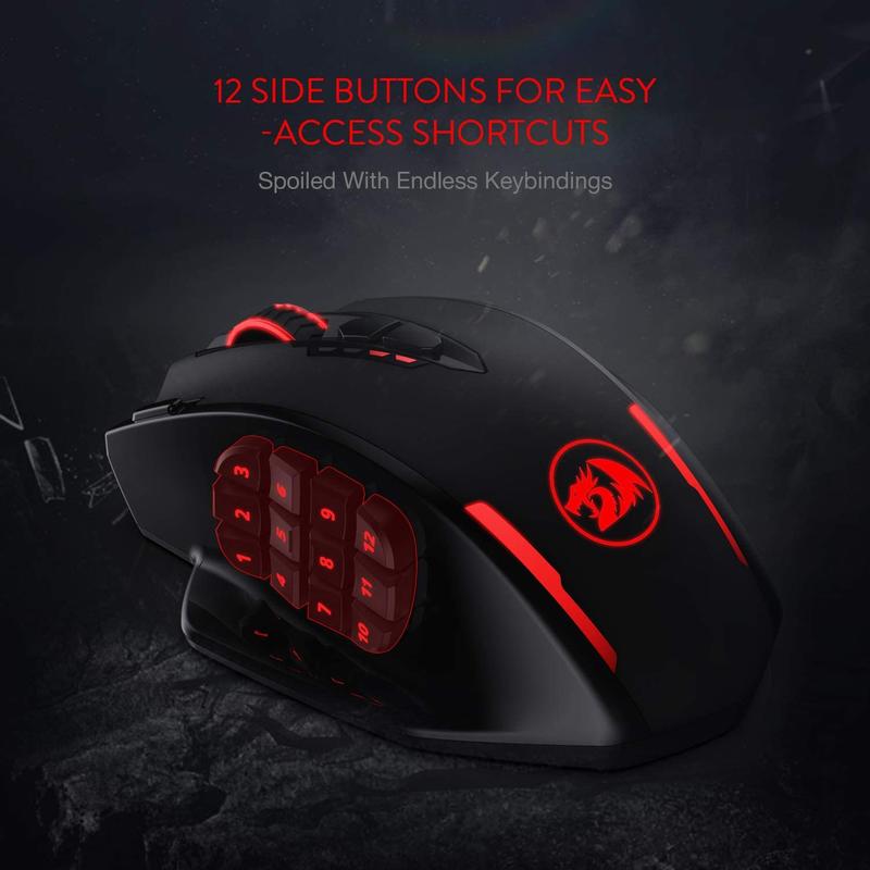 Redragon M913 Gaming 16000 DPI - Gaming Console Buttons recension och pris