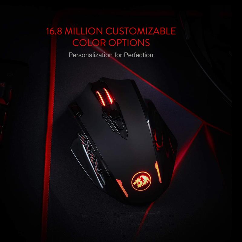 Redragon M913 Gaming 16000 DPI - Gaming Console Buttons recension och pris